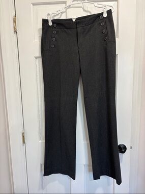 GAP Black Stretch Regular Dress Pants